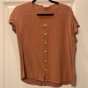 Roolee Button Top